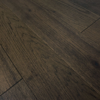 6 1/2" x 1/2" Engineered Hickory Dean Close Up to Show Grain
