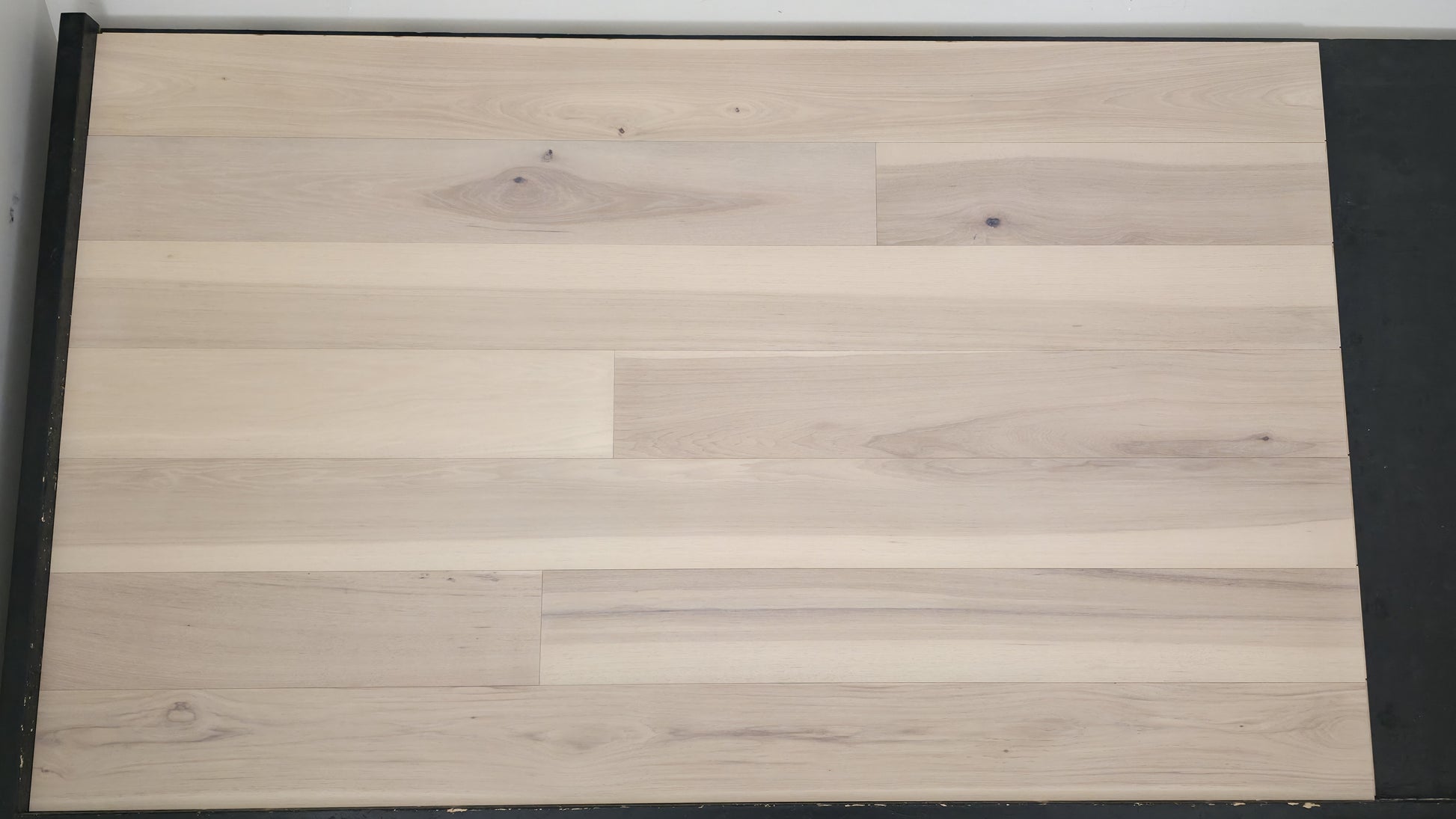6.5" x 1/2" Engineered European Hickory Glenfiddich Shown Laid Out 