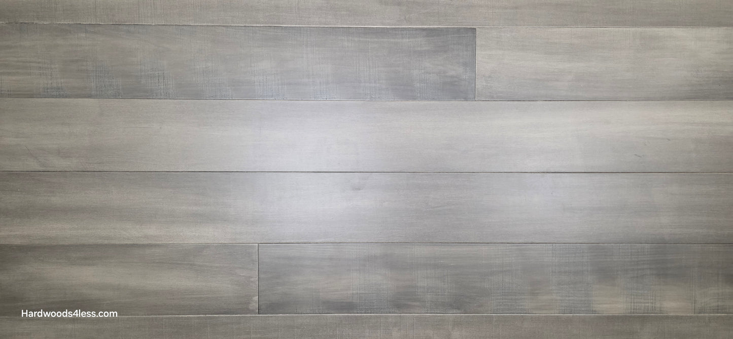 6 1/2" x 1/2" Engineered Maple Autumn Ash Hardwood Flooring wide close up 