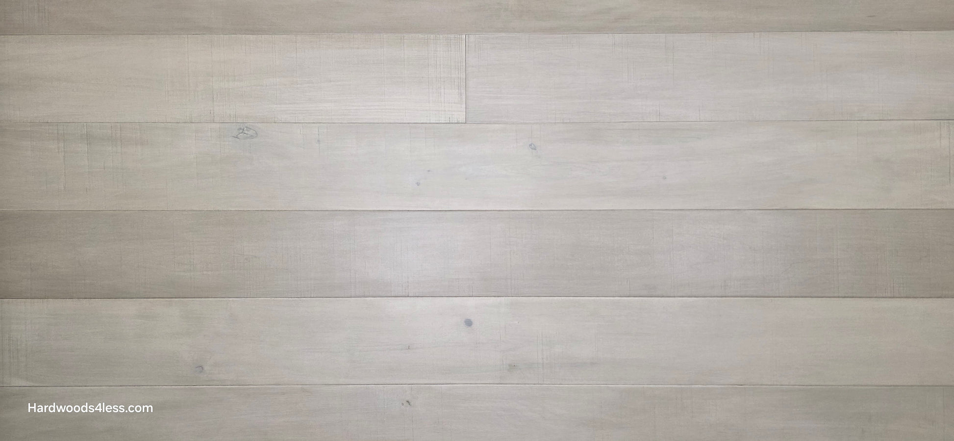 6 1/2" x 1/2" Engineered Maple Satin Sunrise Hardwood Flooring close up