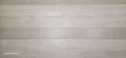 6 1/2" x 1/2" Engineered Maple Satin Sunrise Hardwood Flooring close up