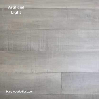 6 1/2" x 1/2" Engineered Maple Silver Spring Hardwood Flooring