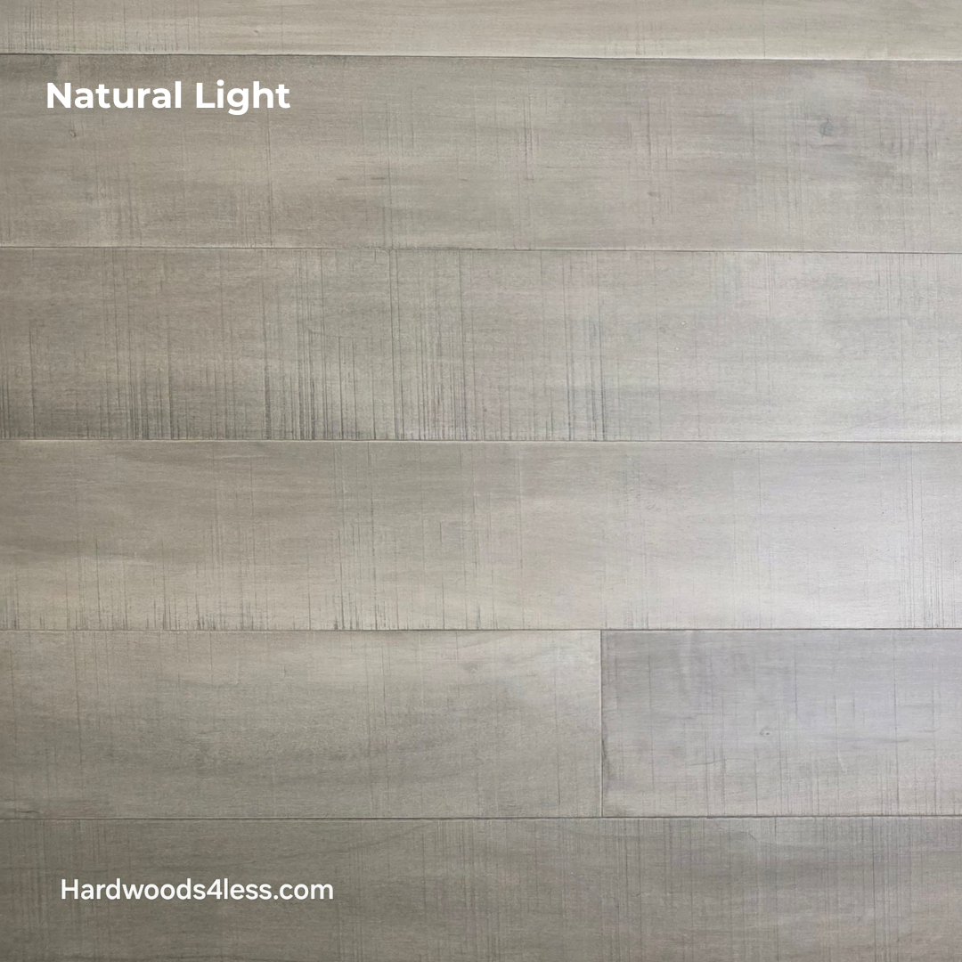 6 1/2" x 1/2" Engineered Maple Silver Spring Hardwood Flooring