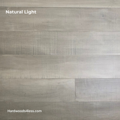 6 1/2" x 1/2" Engineered Maple Silver Spring Hardwood Flooring