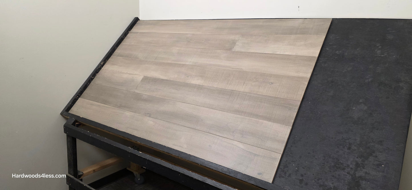 6 1/2" x 1/2" Engineered Maple Silver Spring Hardwood Flooring