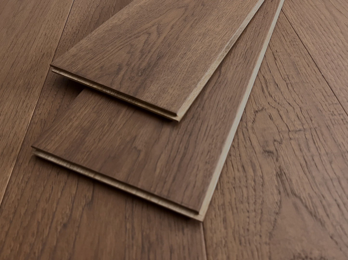 7 1/2" x 1/2" Engineered American Hickory Minco Hardwood Flooring