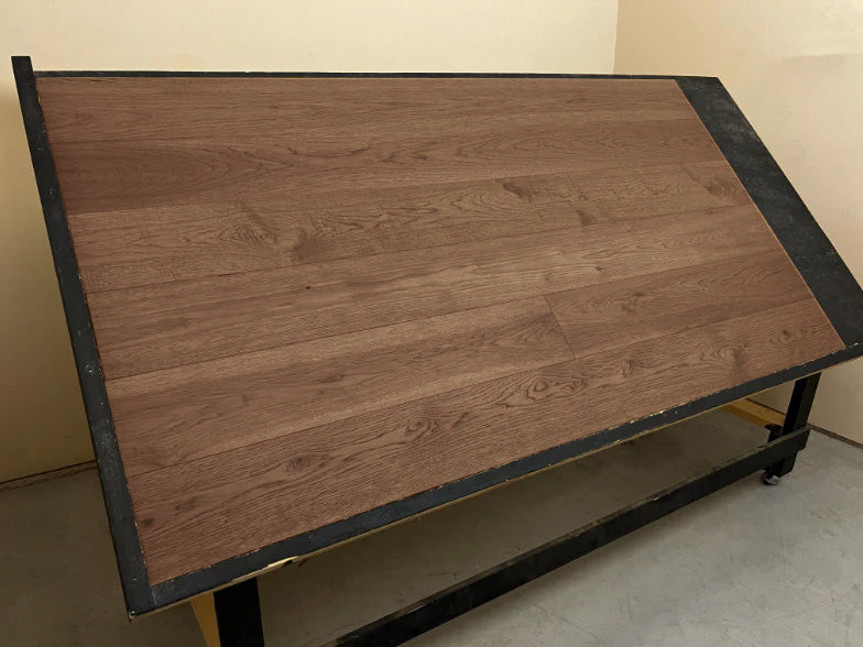 7 1/2" x 1/2" Engineered American Hickory Minco Hardwood Flooring