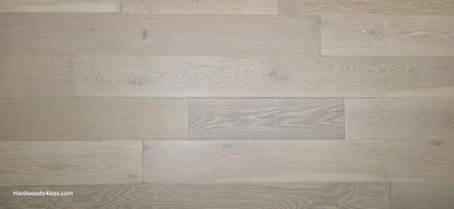 7 1/2" x 9/16" Engineered European Oak Alderney Hardwood Flooring wide close up 