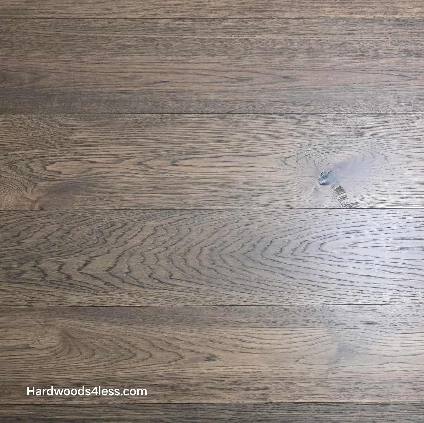 7 1/2" x 9/16" Engineered Hickory Quarry Hardwood Flooring