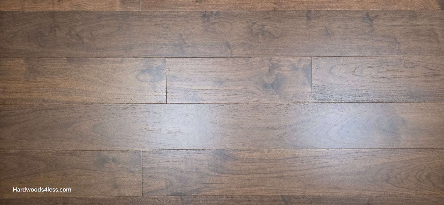 7 1/2" x 9/16" Engineered Walnut Columbia Hardwood Flooring