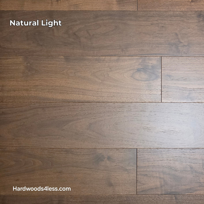 7 1/2" x 9/16" Engineered Walnut Columbia Hardwood Flooring