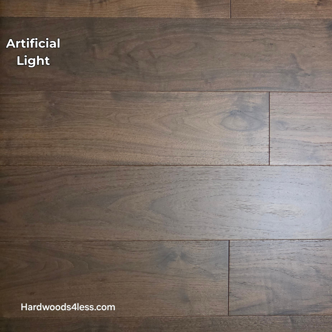 7 1/2" x 9/16" Engineered Walnut Columbia Hardwood Flooring