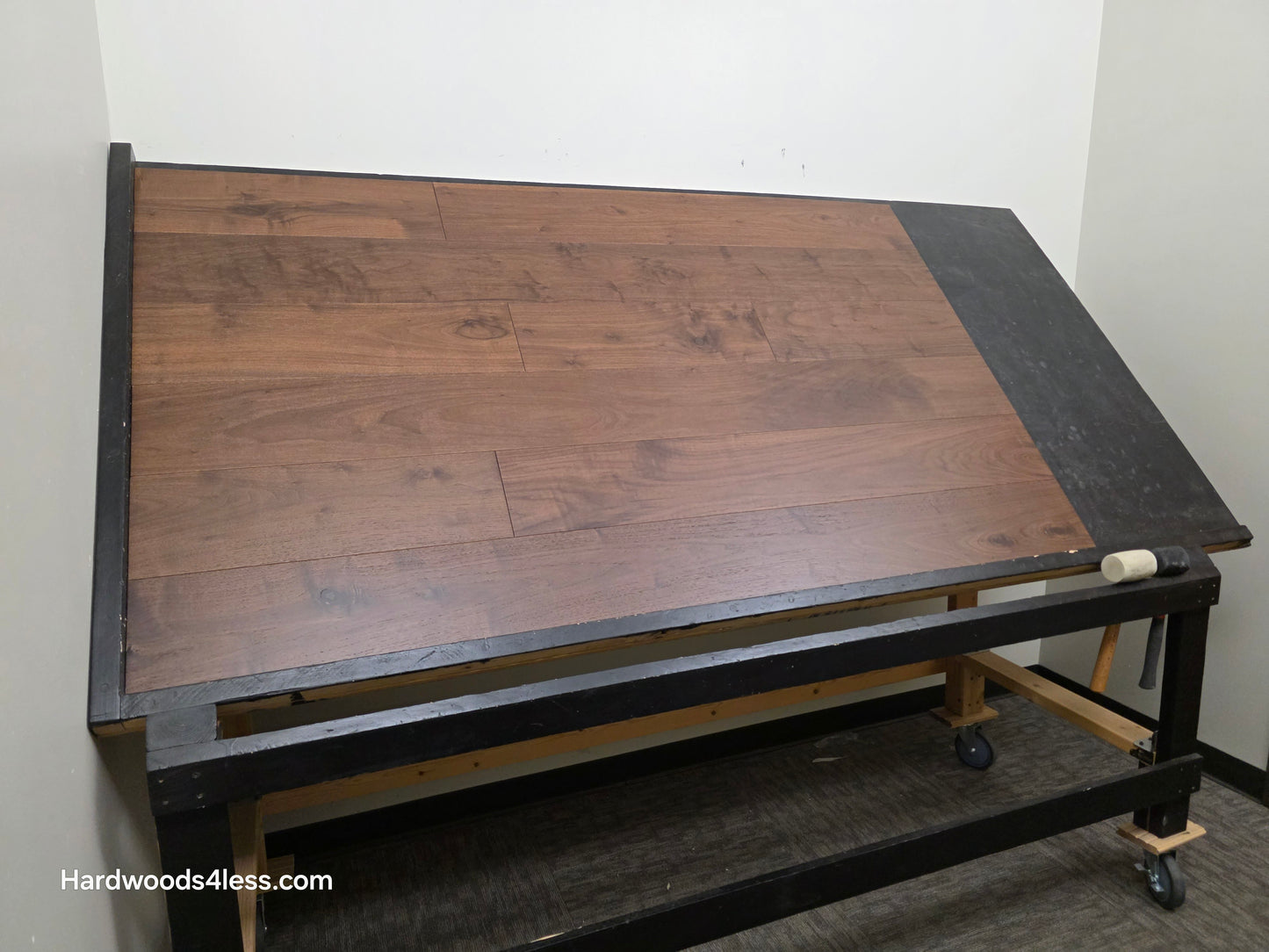 7 1/2" x 9/16" Engineered Walnut Columbia Hardwood Flooring