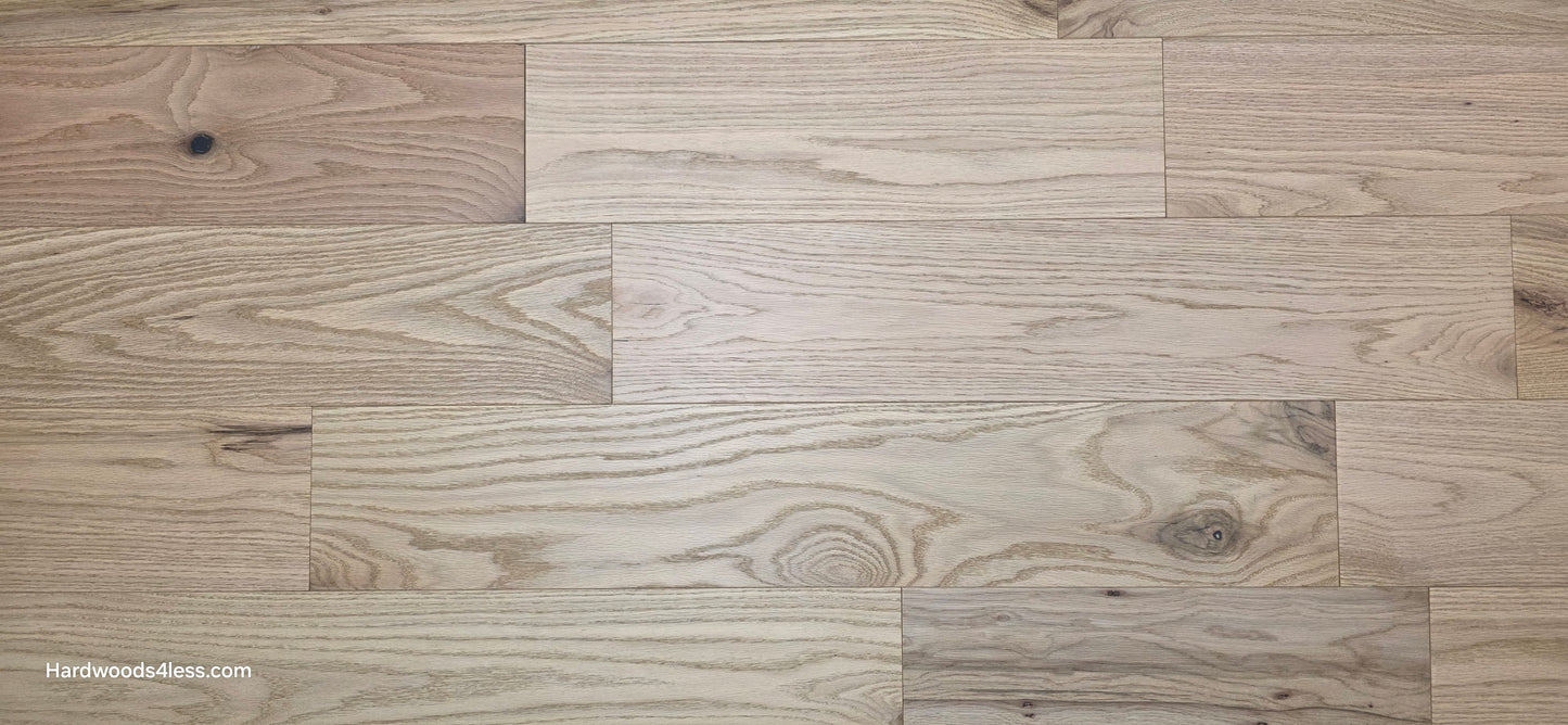 7 3/8" x 1/2" Engineered Red Oak San Bernard Hardwood Flooring