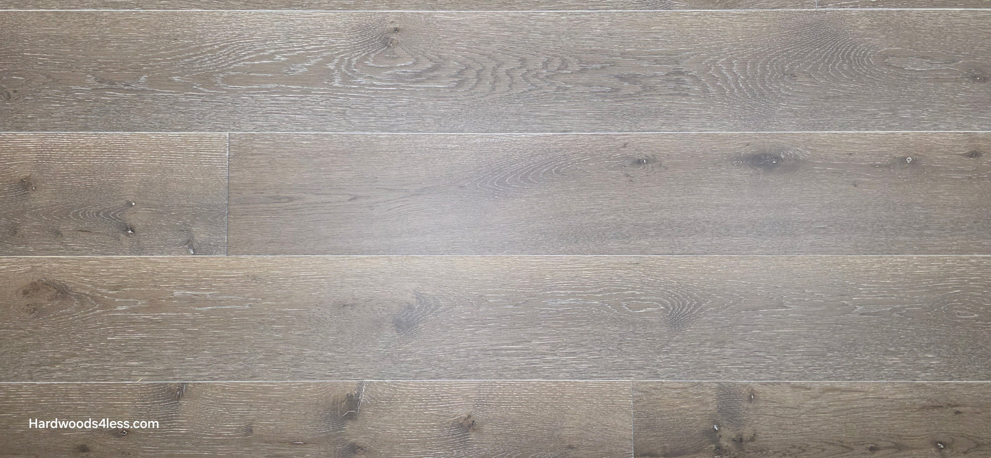 7 3/8" x 1/2" Engineered White Oak Sedona Hardwood Flooring