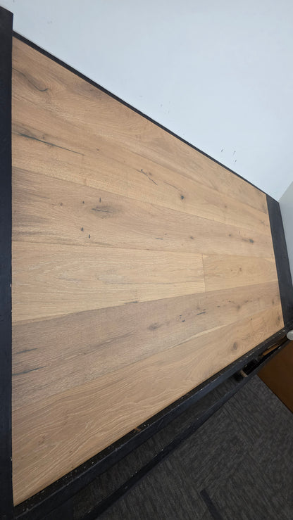 7 1/2" x 5/8" Engineered European White Oak Chivas Left Angle