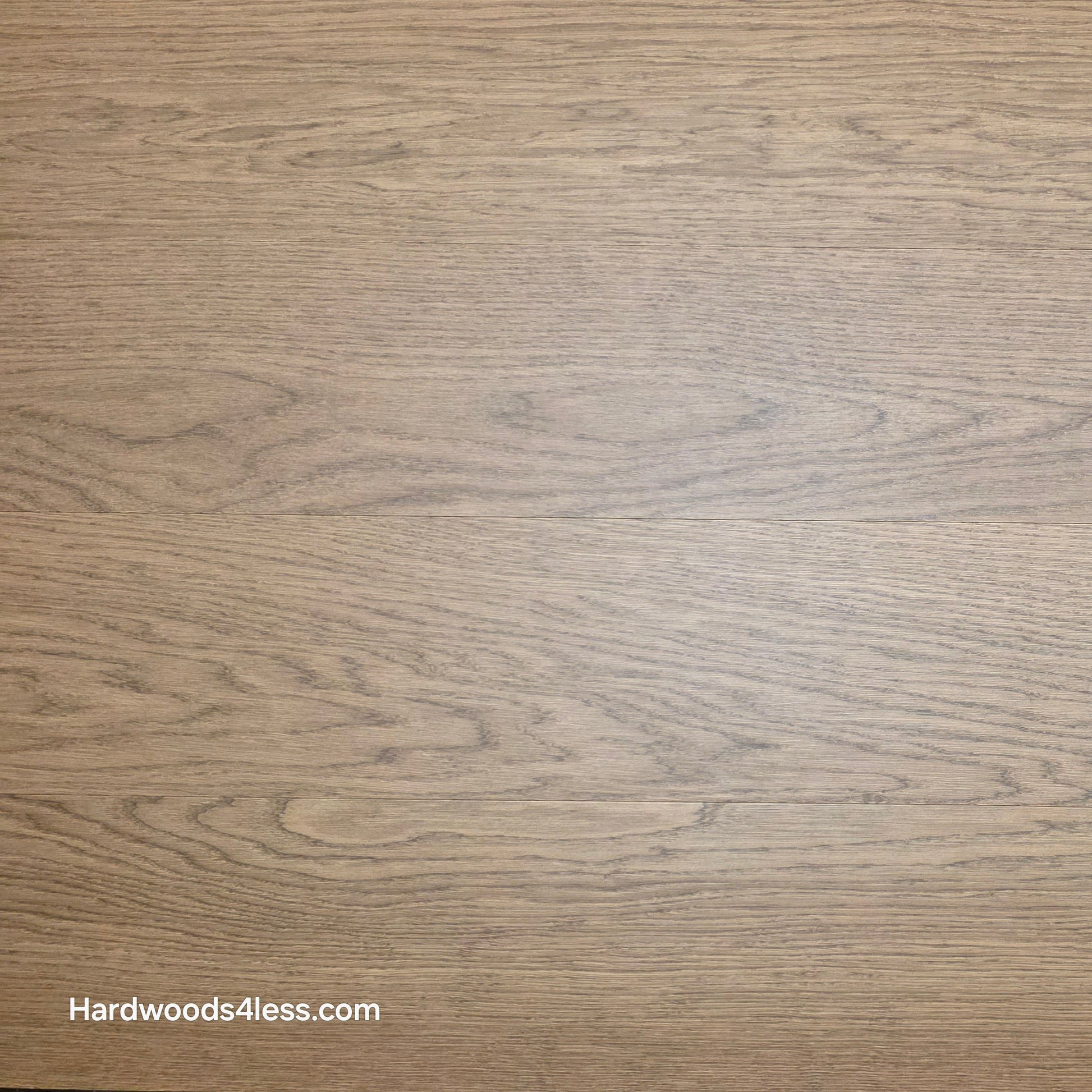 8.11" x 7/16" Modernized Engineered European Oak Calatrava Hardened Hardwood Flooring. Shown close up.