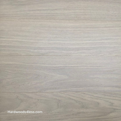 8.11 x 716 Modernized Engineered European Oak Corbusier hardened Hardwood Flooring. Shown Close up.