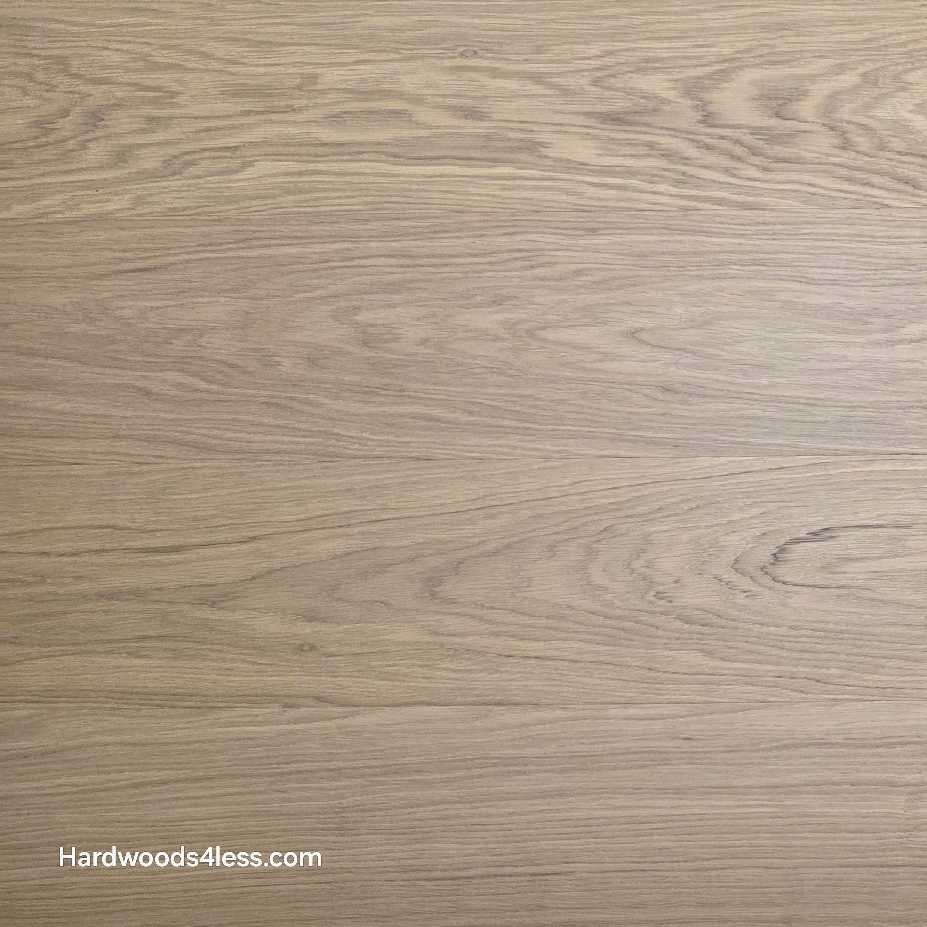 8.11" x 7/16" Modernized Engineered European Oak Gropius Hardened Hardwood Flooring. Close up.