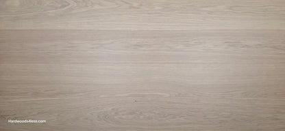8.11" x 7/16" Modernized Engineered European Oak Foster Hardened Hardwood Flooring. Shown close up. 