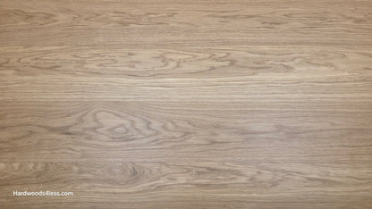 8.11" x 7/16" Modernized Engineered European Oak Wright Hardened Hardwood Flooring. Shown Close up. 