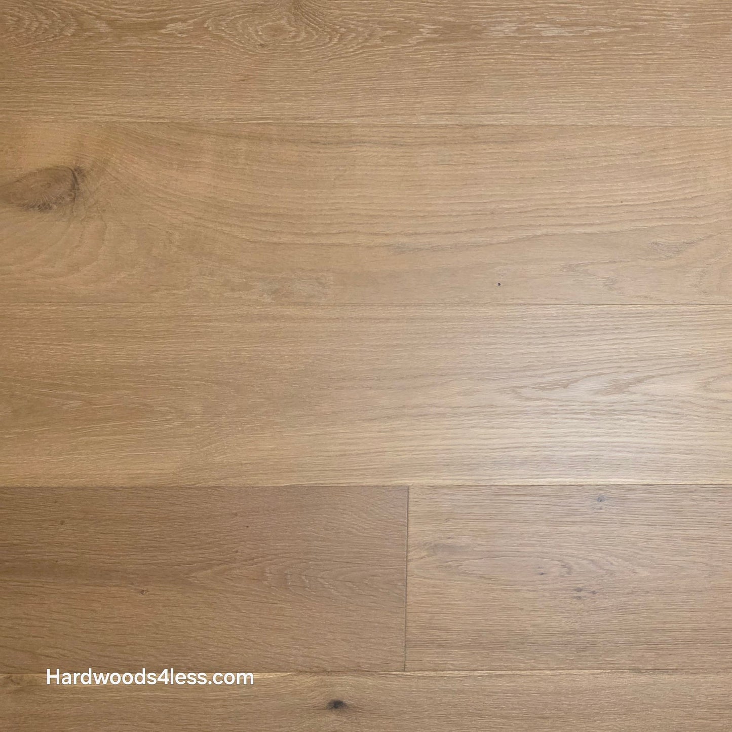 8.66" x 5/8" Engineered European Oak Pacific Grove Hardwood Flooring. Close up.