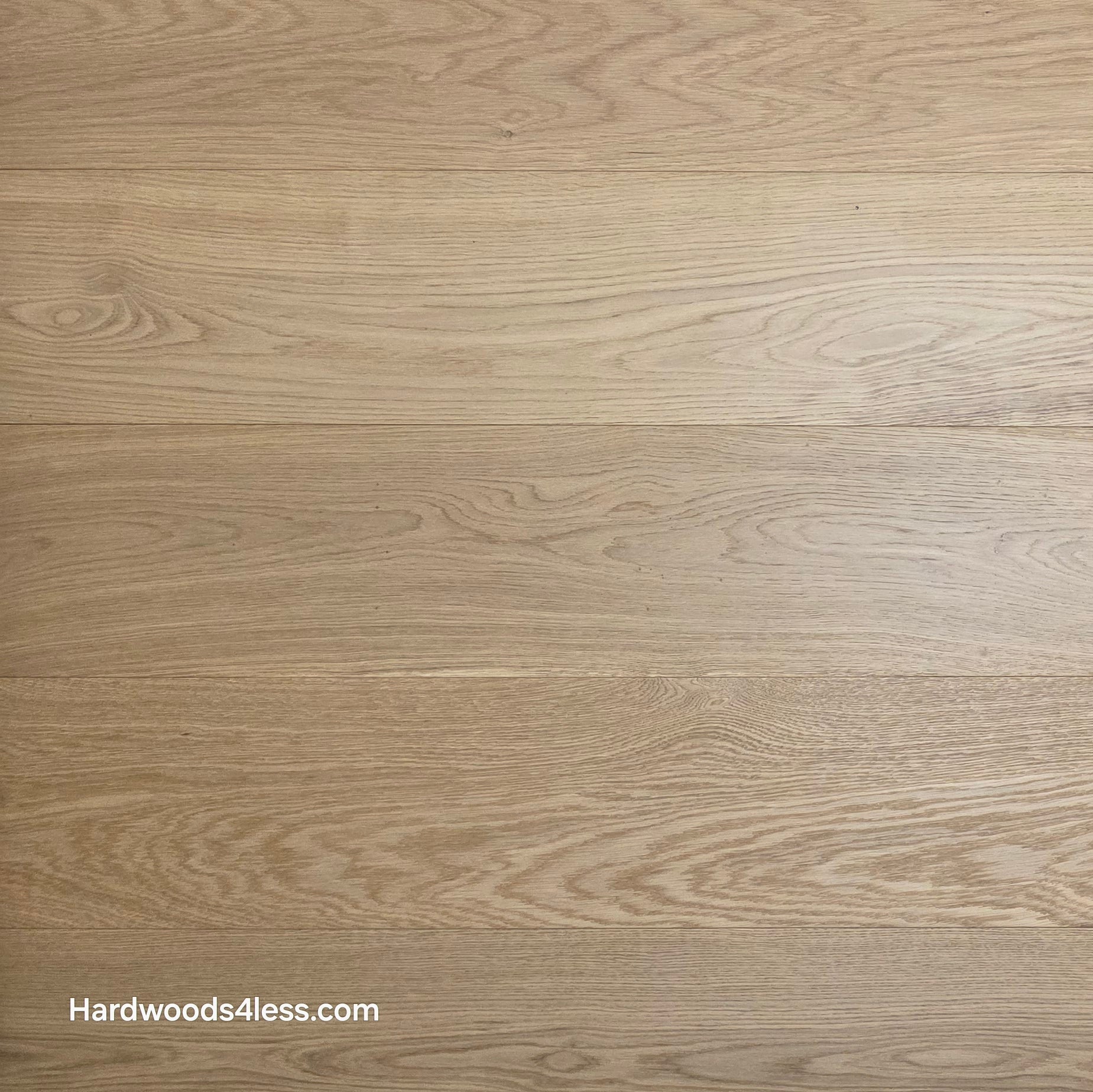 8.66" x 5/8" Engineered European Oak Pismo Stain Hardwood Flooring. Close up. 