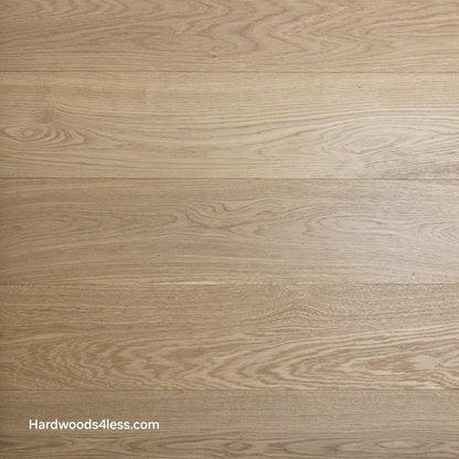 8.66" x 5/8" Engineered European Oak Pismo Stain Hardwood Flooring. Close up. 