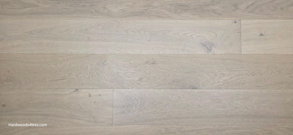 8.66" x 5/8" Engineered European Oak Solana Stain Hardwood Flooring. Close up.