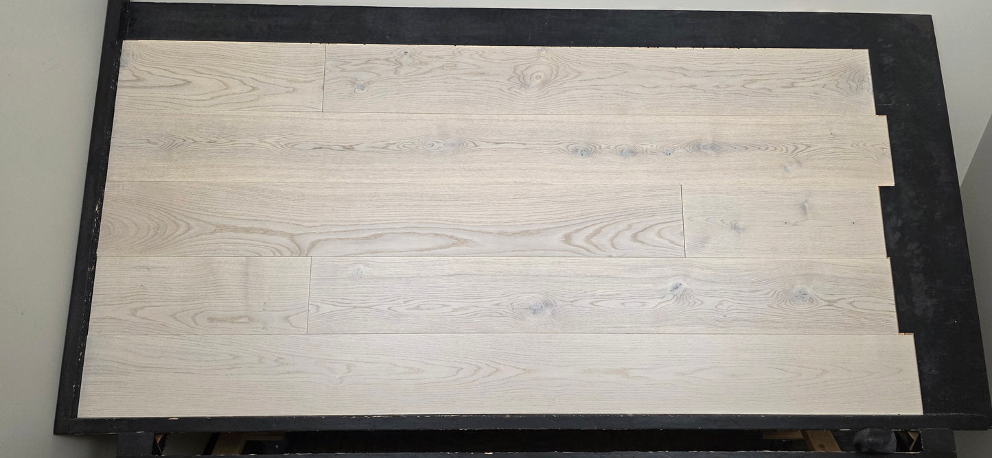 8 1/4" x 9/16" Engineered European Oak Crane Hardwood Flooring