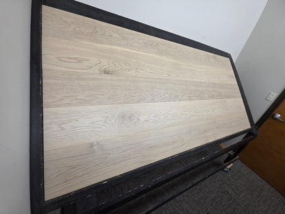 8 1/4" x 9/16" Engineered European White Oak Dove Hardwood Flooring