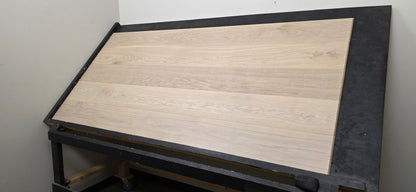 8 1/4" x 9/16" Engineered European White Oak Dove Hardwood Flooring