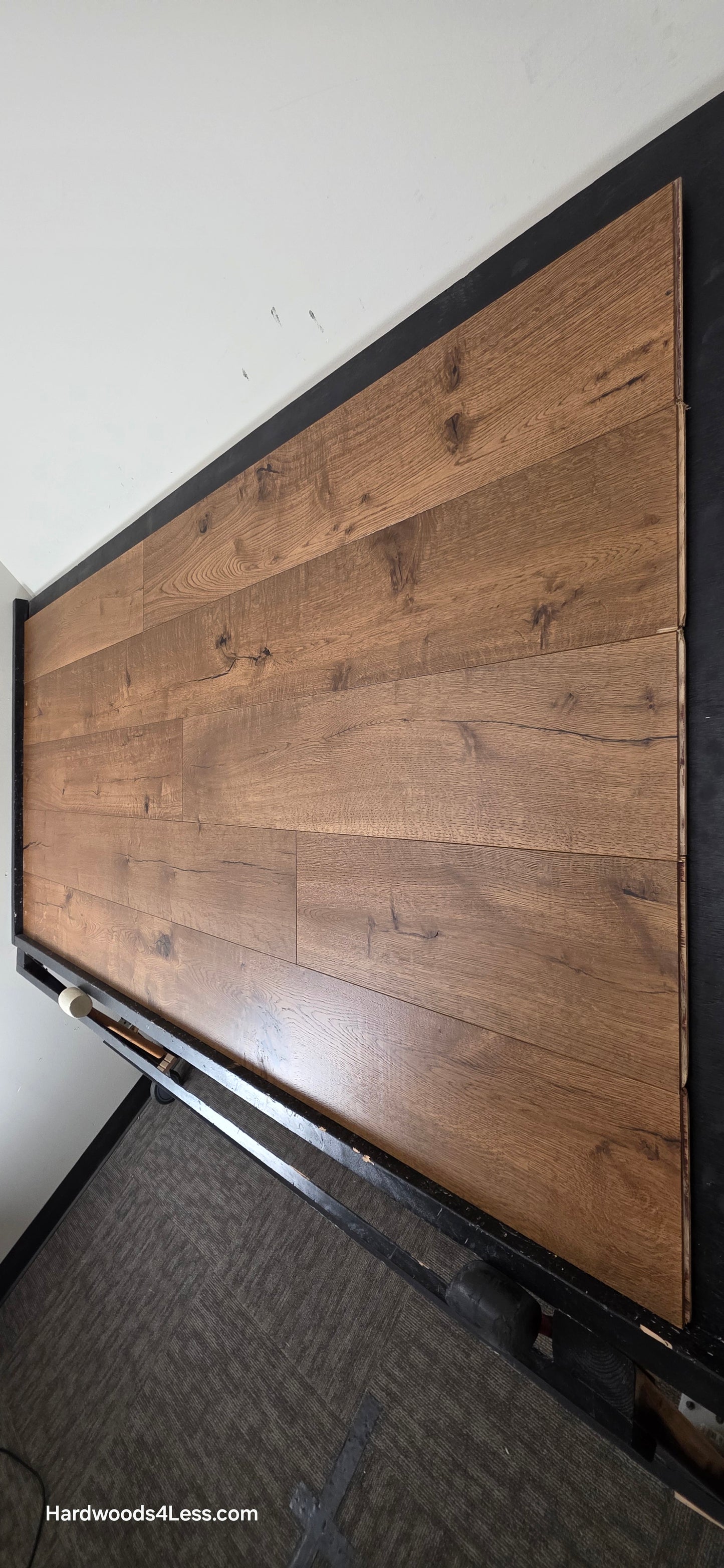 8 5/8" x 5/8" Engineered European Oak Beamline Hardwood Flooring