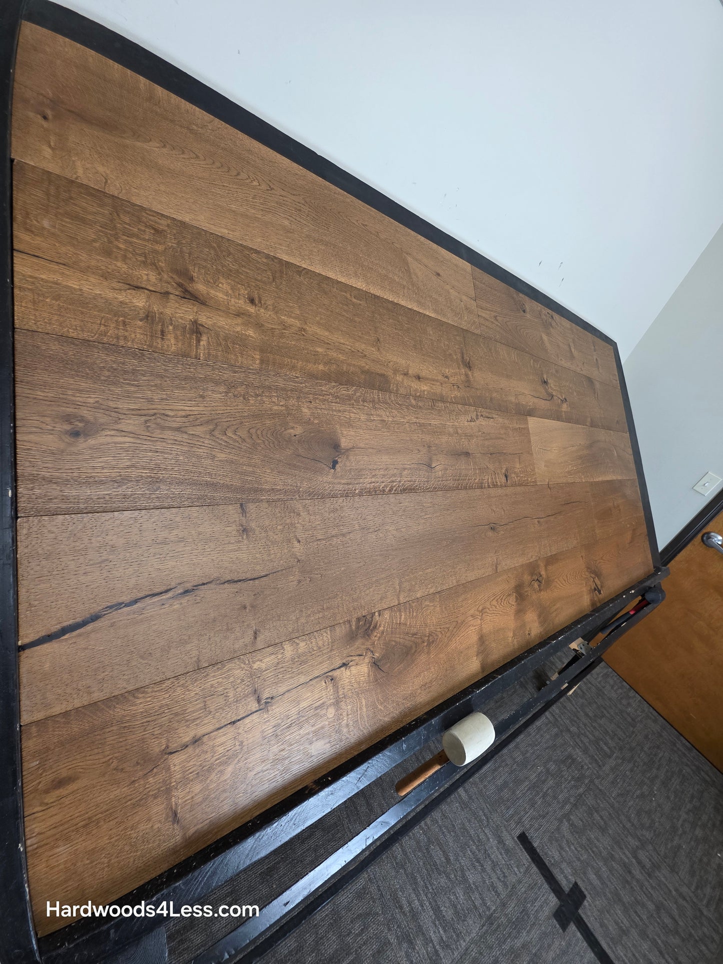 8 5/8" x 5/8" Engineered European Oak Beamline Hardwood Flooring