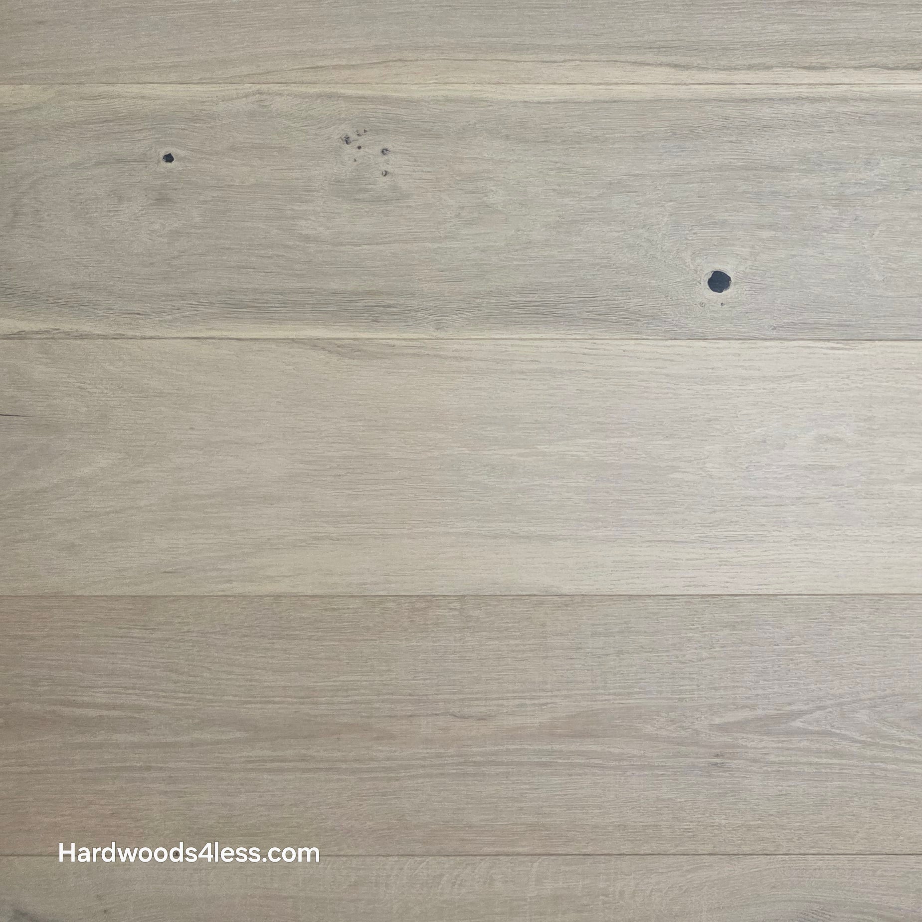 8 5/8" x 5/8" Engineered European Oak Granacci Hardwood Flooring. Close up.
