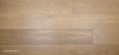 9 1/2" x 3/4" Engineered European Oak Albion Hardwood Flooring. Close up full screen format. 