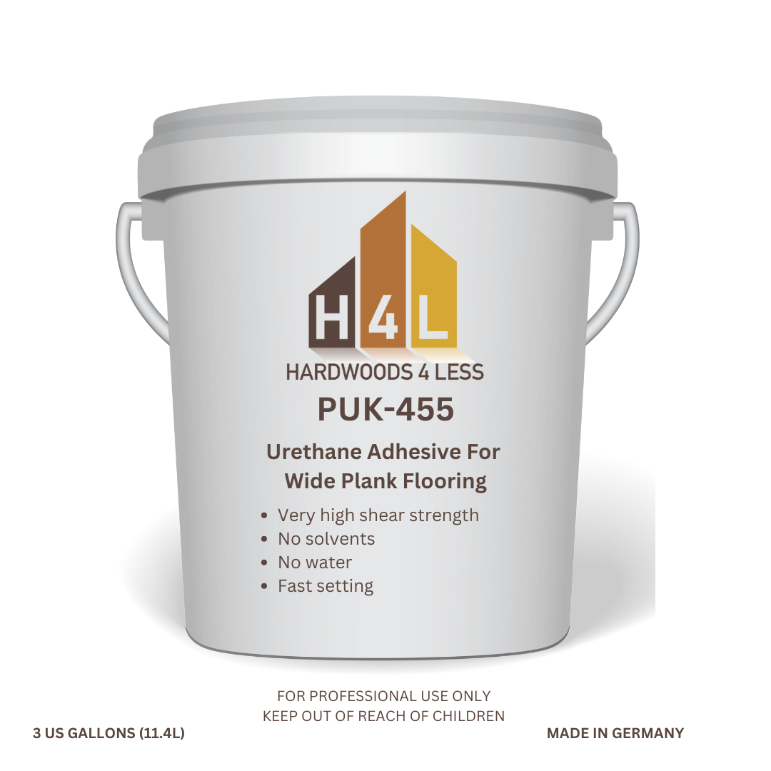 Flooring Adhesive: PUK-455 Wide Plank Adhesive