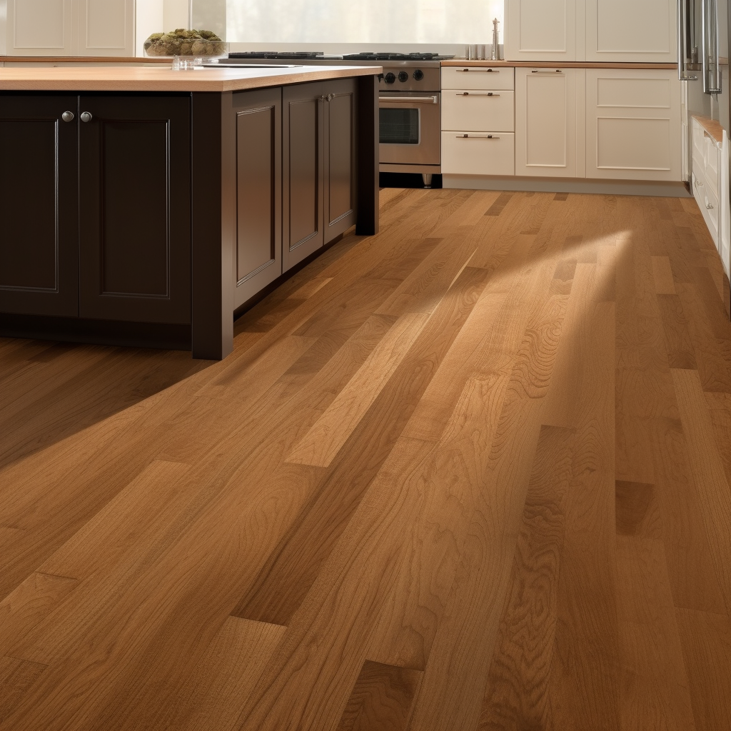 5.8" x 1/2" Engineered Oak Amber Hardwood Flooring