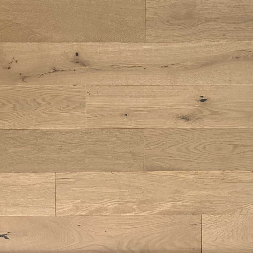 6" x 1/2" Engineered White Oak Annie Hardwood Flooring