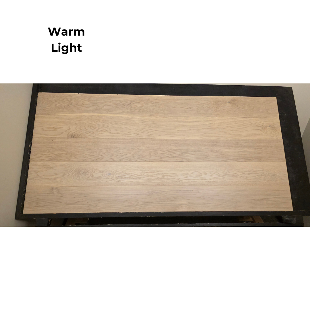8 1/4" x 9/16" Engineered European White Oak Dove Hardwood Flooring