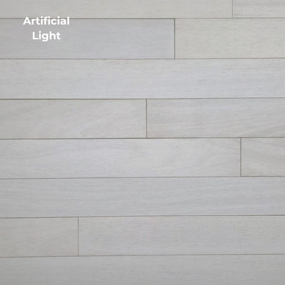4" x 3/4" Solid Brazilian Oak Urso Hardwood Flooring Close up in artificial lighting