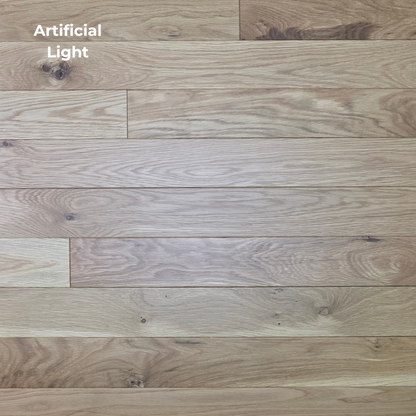 3 1/4" x 3/4" White Oak Natural Character Grade Hardwood Flooring