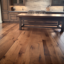 Load image into Gallery viewer, 7 1/2&quot; x 1/2&quot; Engineered Antique Hickory Bandera Stain Engineered Flooring
