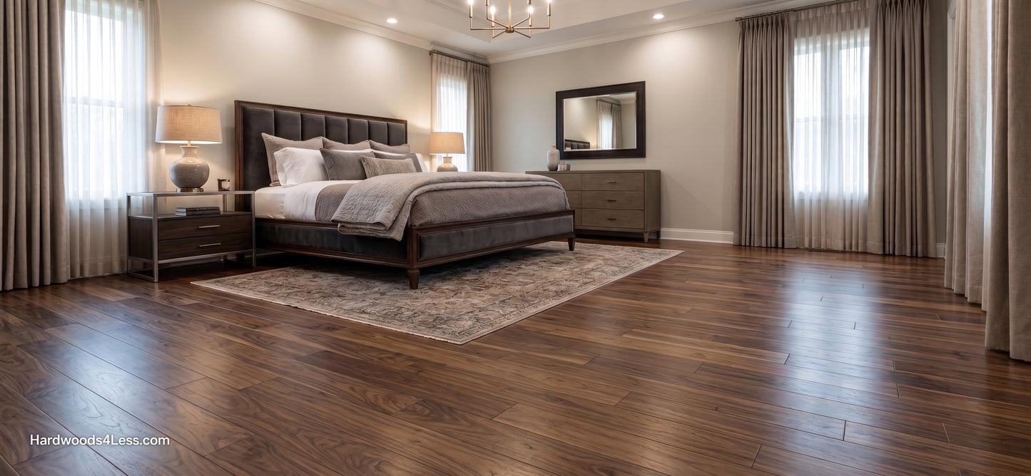 3 1/4" x 3/8" Engineered Brazilian Walnut (Ipe) Natural Hardwood Flooring