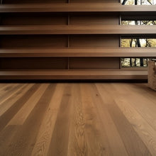 Load image into Gallery viewer, 8&quot; x 3/4&quot; Engineered White Oak Burnished Bronze Hardwood Flooring
