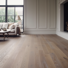 Load image into Gallery viewer, 7 1/2&quot; x 1/2&quot; Engineered European White Oak Chai Stain Hardwood Flooring

