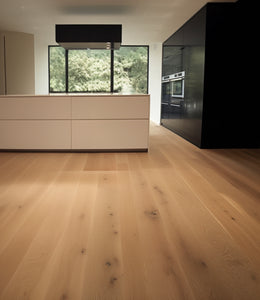 8.66" x 5/8" Engineered Euro Oak Crescent Stain Hardwood Flooring