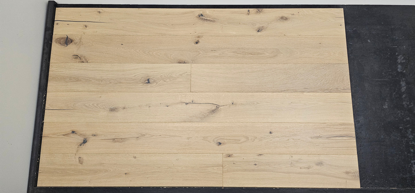 7 1/2" x 3/4" Engineered White Oak Mooneye Hardwood Flooring
