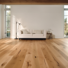 Load image into Gallery viewer, 7 1/2&quot; x 1/2&quot; Engineered European White Oak English Breakfast Stain Hardwood Flooring
