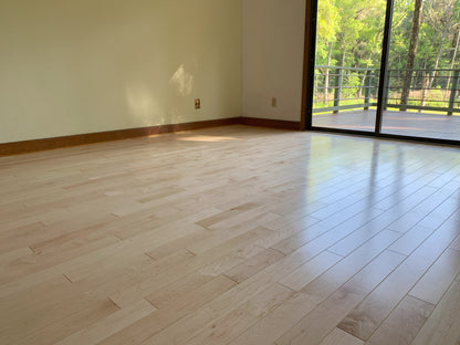 2 1/4" Natural Northern Maple Common & Better Hardwood Flooring